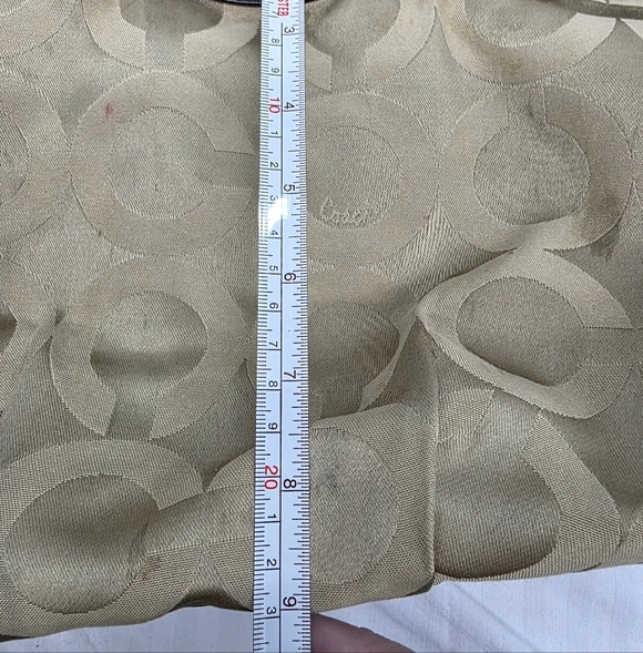 Coach Madison OP Art Sateen Sophia Satchel - Picture 16 of 16